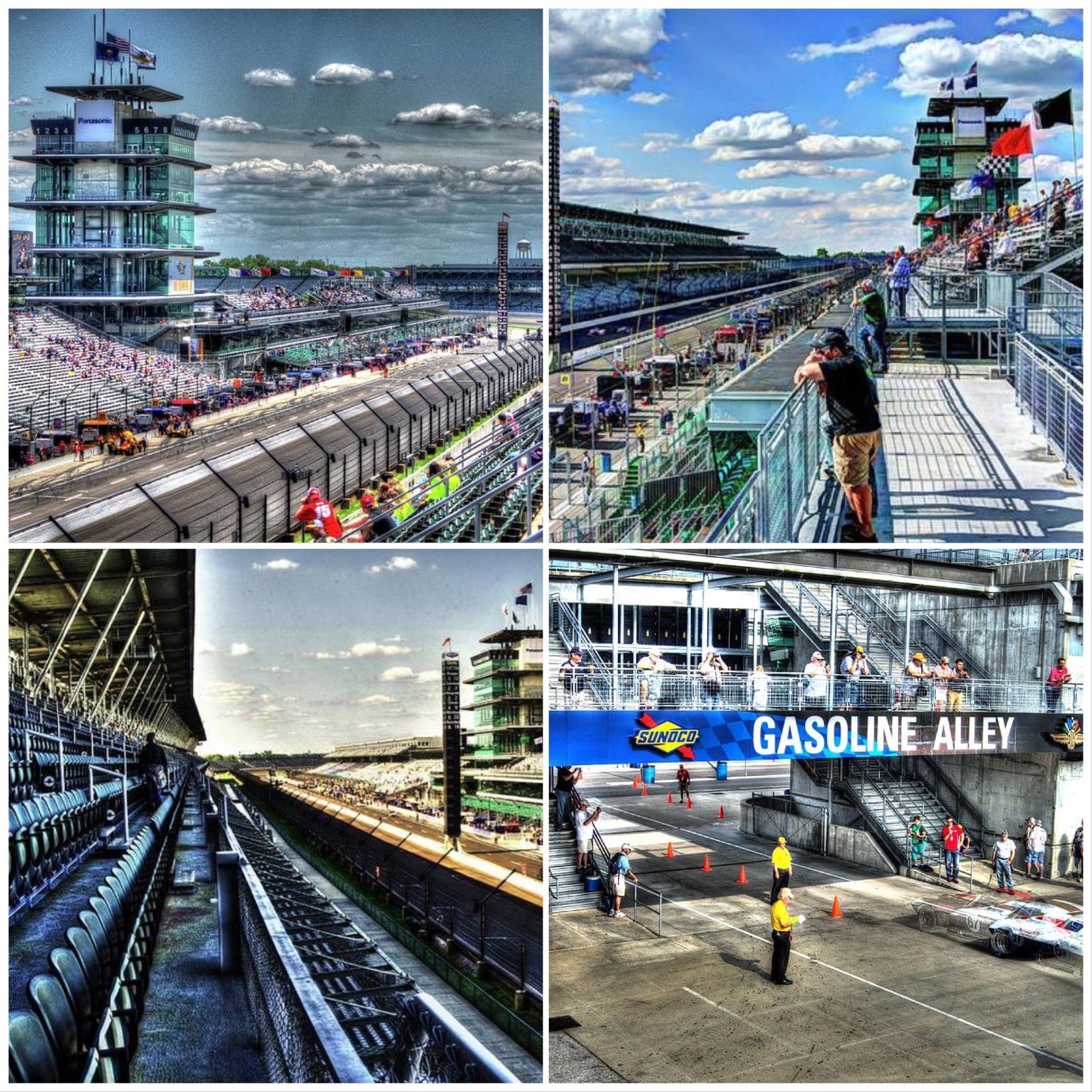 Indy 500 Race Art.