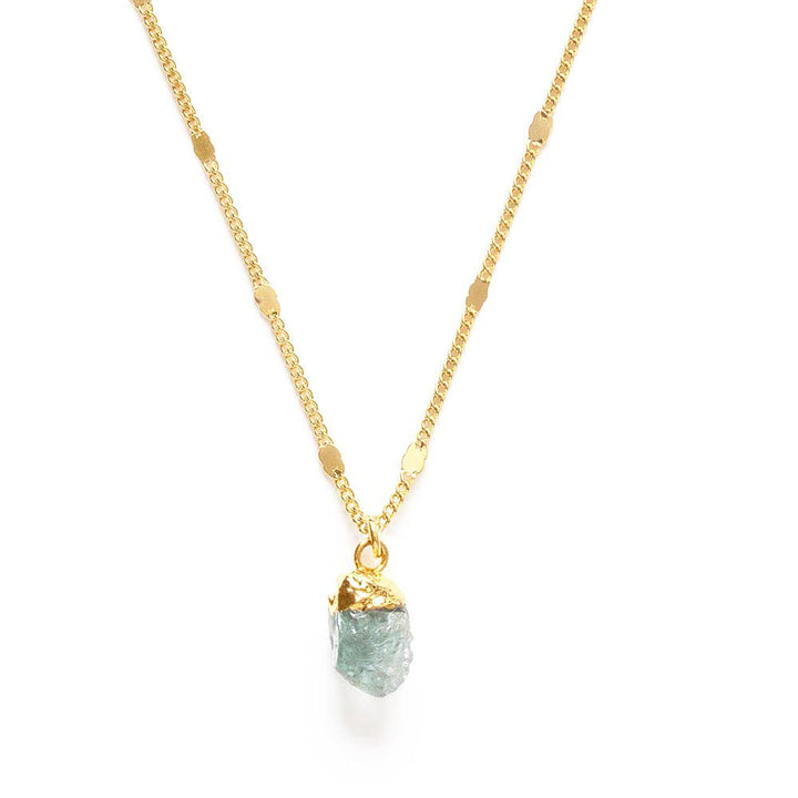 Raw Cut Gemstone Necklaces | Artisans.