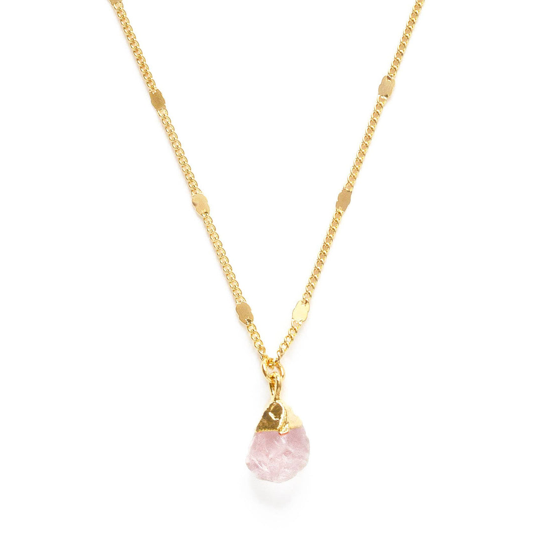 Raw Cut Gemstone Necklaces | Artisans.