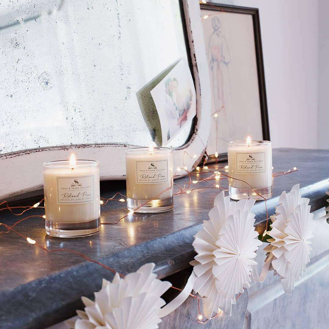 Roland Pine Soy Candle Votive Gift Set | Artisans.