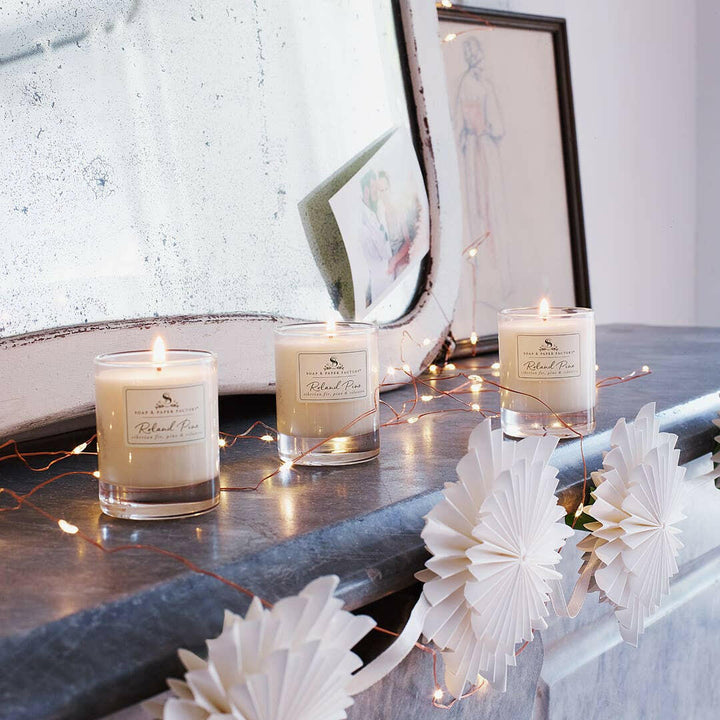 Roland Pine Soy Candle Votive Gift Set | Artisans.