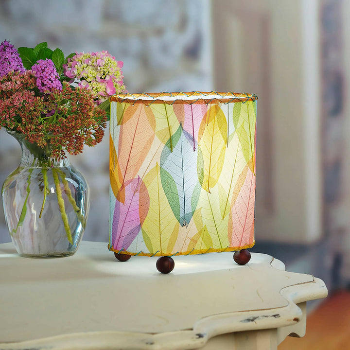 Mini Guyabano Table Lamp — Made with Cocoa Leaves | Artisans.