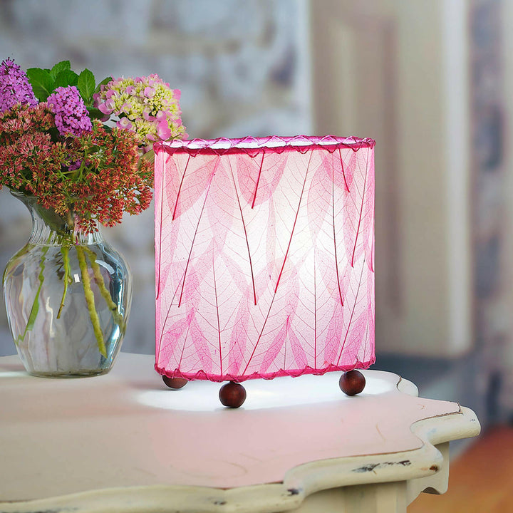 Mini Guyabano Table Lamp — Made with Cocoa Leaves | Artisans.