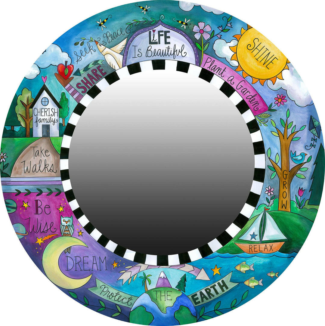 Circle Mirror 18" Collection | Artisans.