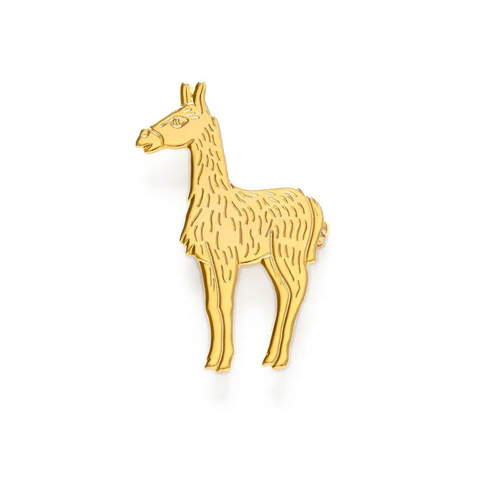 California Llama Brooch
