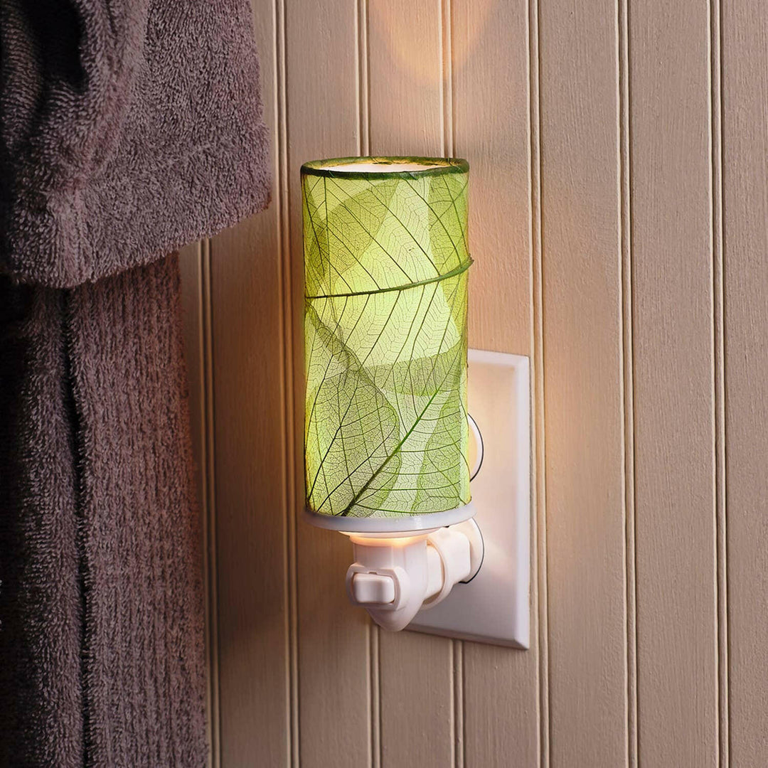 Cylinder Night Light Collection — Made of Cocoa Leaves | Artisans.
