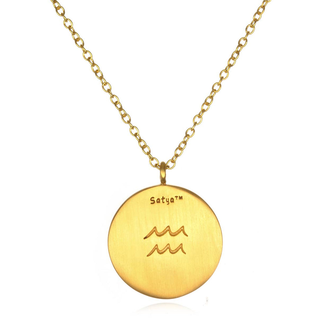 Gunmetal Zodiac Constellation Necklace 18" - SOLD INDIVIDUAL