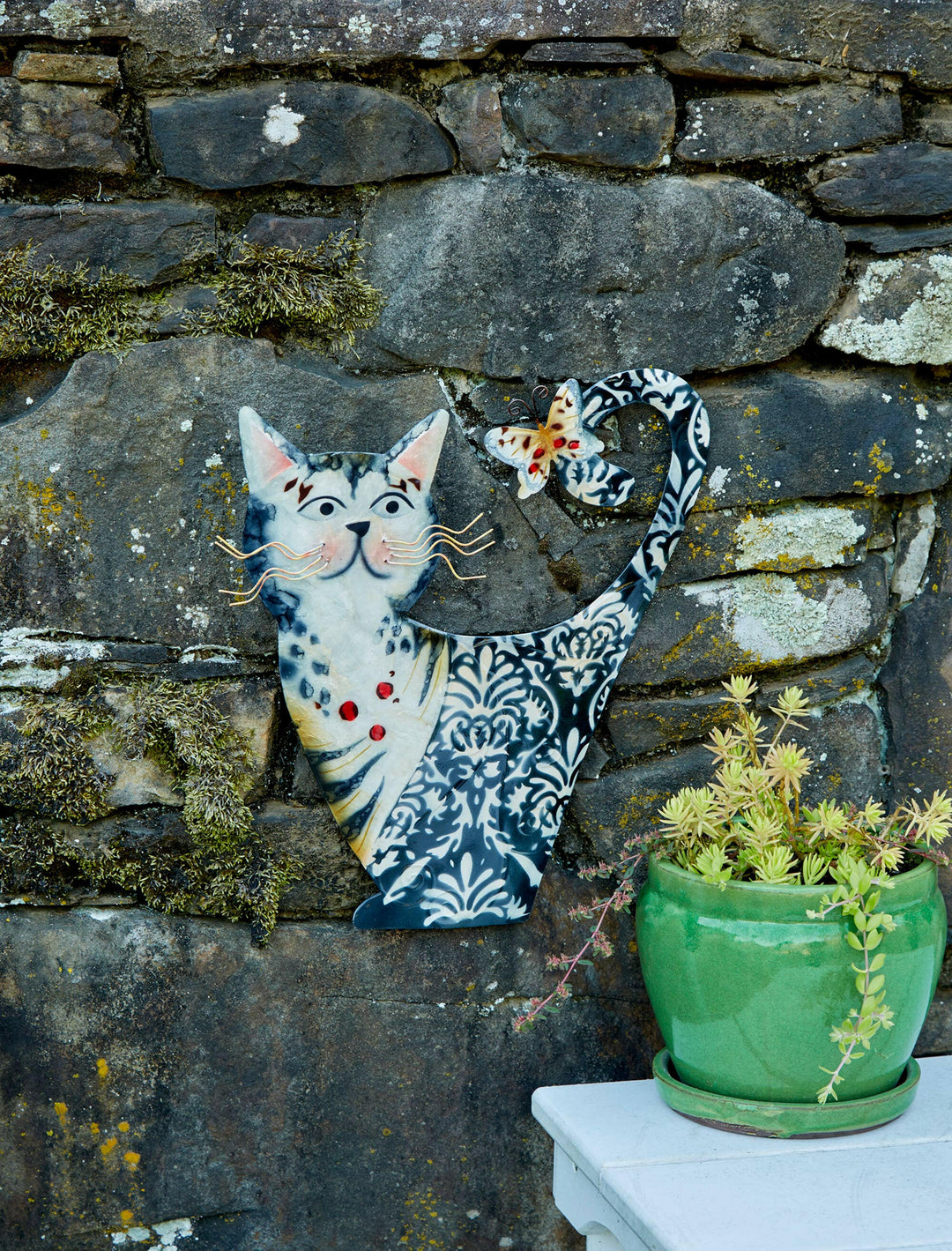 Cat Wall Metal Art Decor Collection | Artisans.