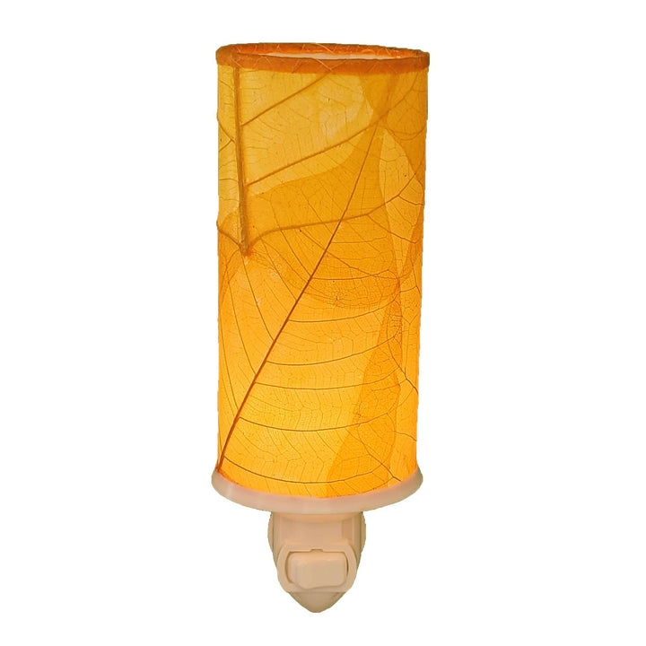 Cylinder Night Light Collection — Made of Cocoa Leaves | Artisans.