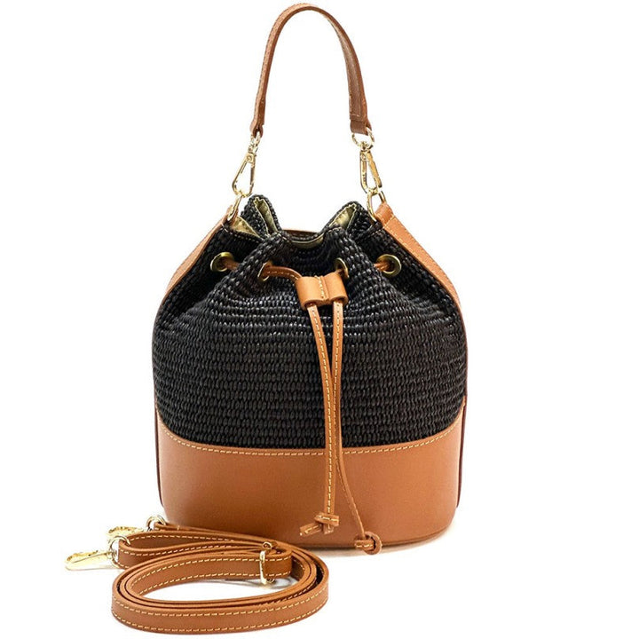 Kona Leather Bucket Bag - Assorted Colors | Artisans.