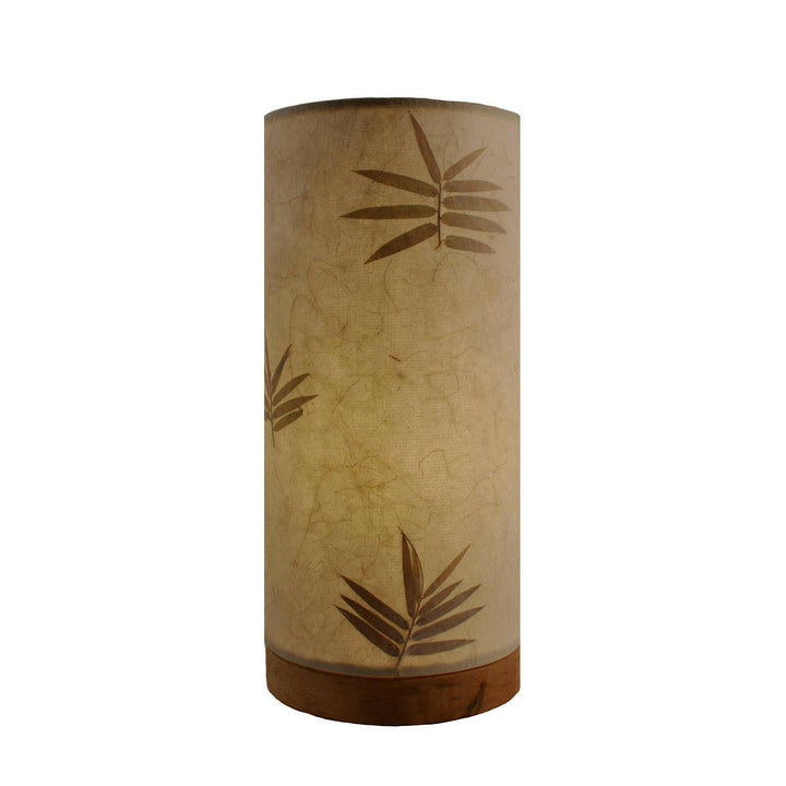 Cylinder Table Lamp with Paper Shade | Artisans.