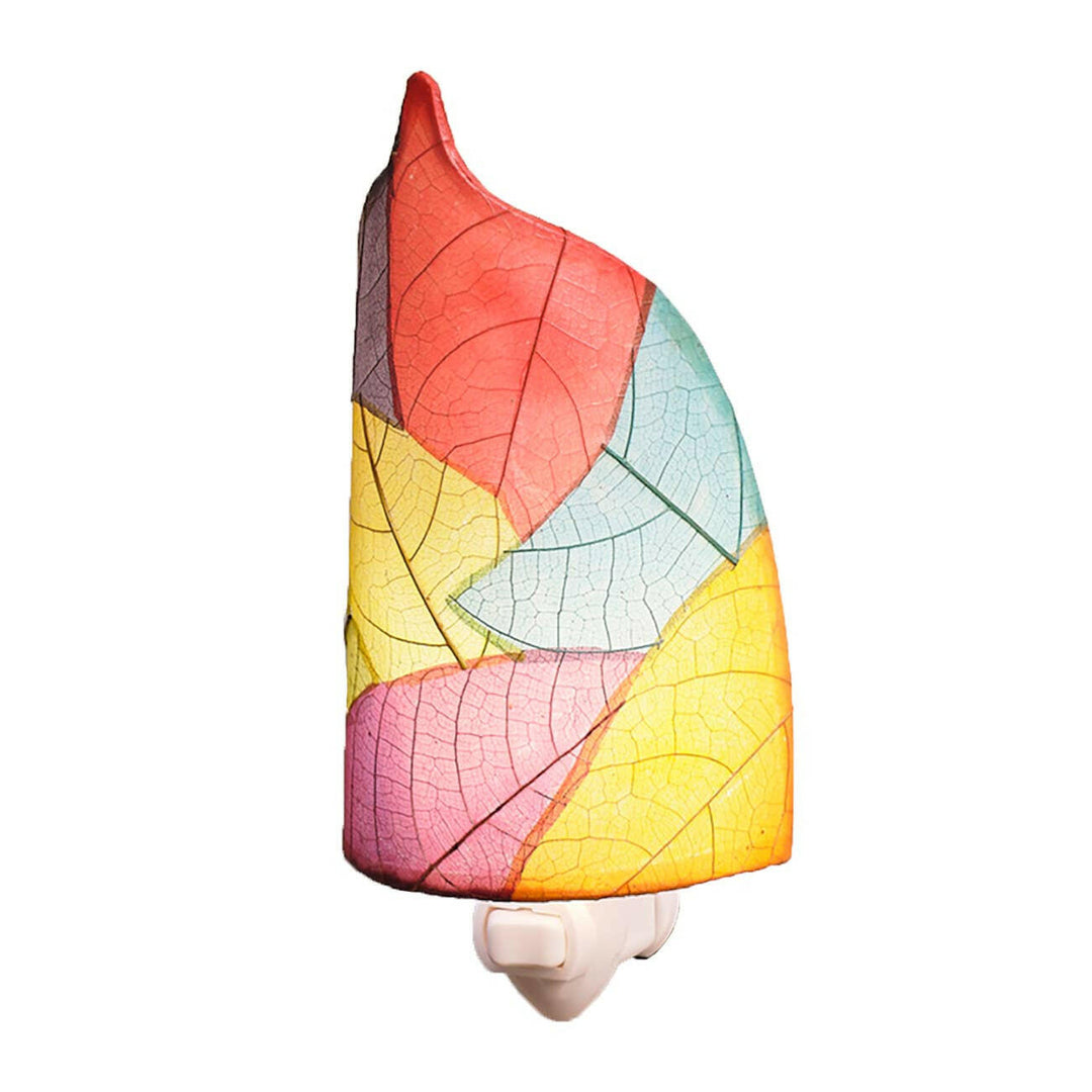 Leaf Night Light Collection — Made with Cocoa Leaf Shade | Artisans.