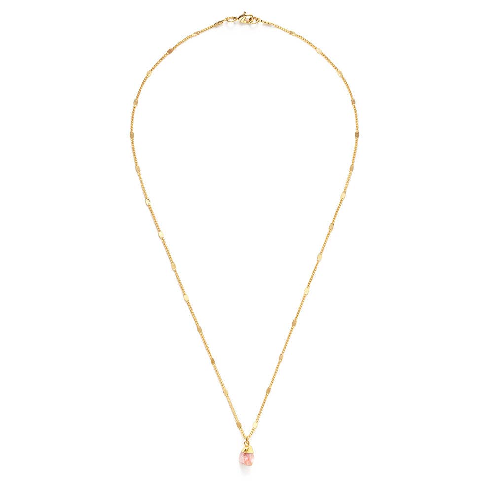 Raw Cut Gemstone Necklaces | Artisans.