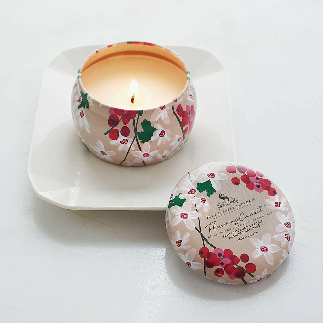 *SEE NOTES* Flowering Currant Small Tin Soy Candle | Artisans.