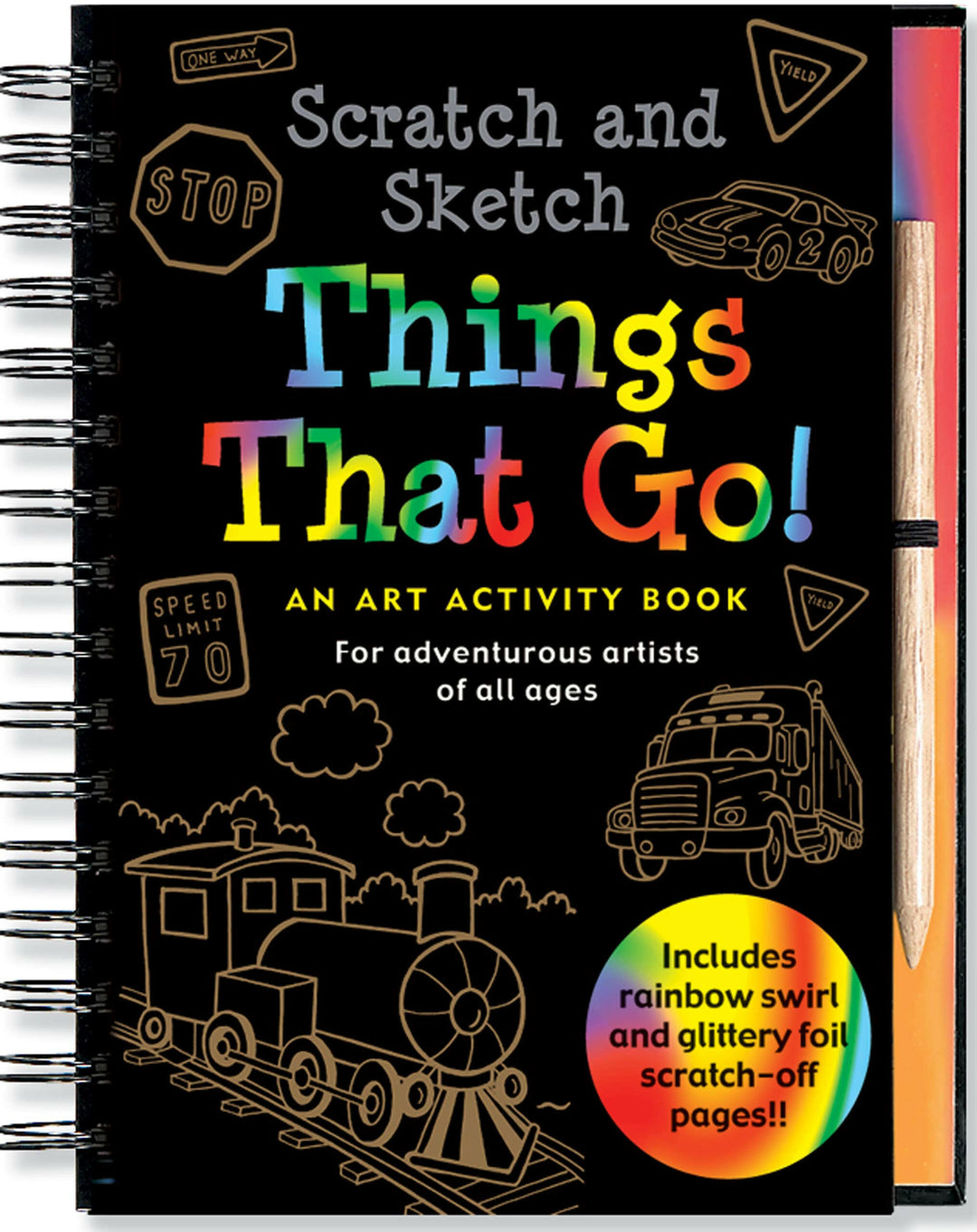 Scratch &amp; Sketch™ Things that Go | Artisans.