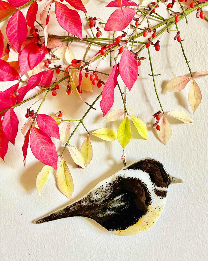 Birds - Set of 6 - Holiday Ornaments / Suncatchers | Artisans.
