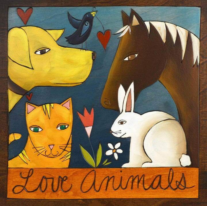 Sentiment Large Wall Plaque Collection — Assorted Themes | Artisans.