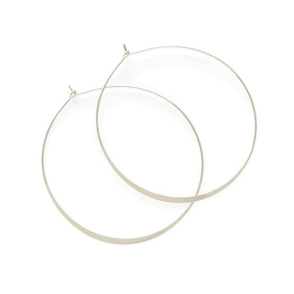 1.5" Classic Hoop Earrings | Artisans.