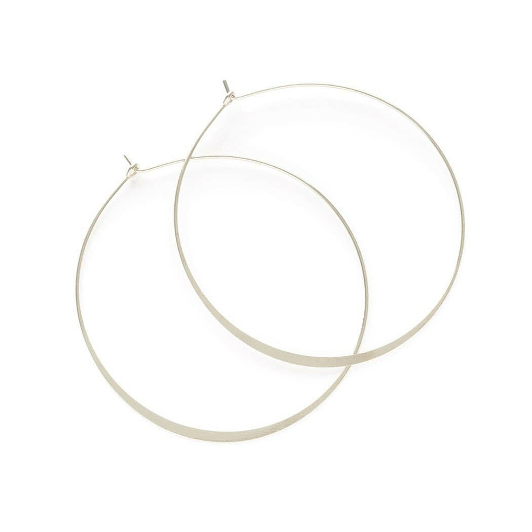 1.5" Classic Hoop Earrings | Artisans.