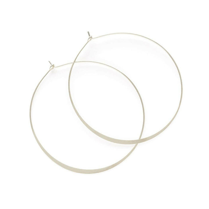 1.5" Classic Hoop Earrings | Artisans.