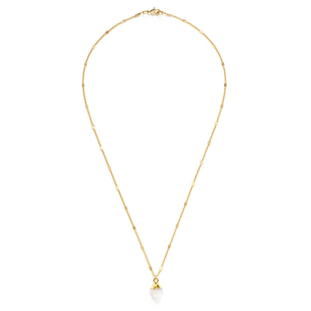 Raw Cut Gemstone Necklaces | Artisans.