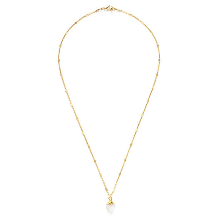 Raw Cut Gemstone Necklaces | Artisans.