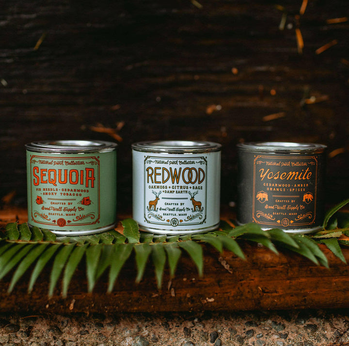 National Parks of the Mountain West Mini Candle Gift Set | Artisans.