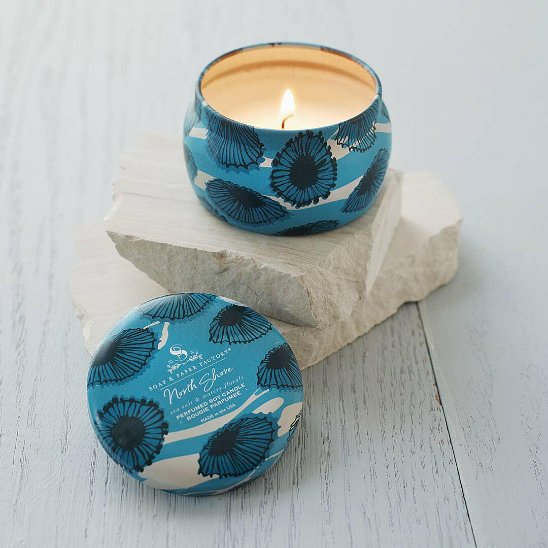 Small Tin Soy Candle Collection — Assorted Signature Scents for Home | Artisans.