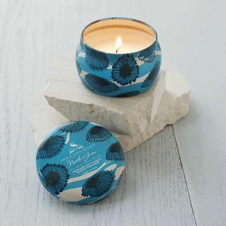 Small Tin Soy Candle Collection — Assorted Signature Scents for Home | Artisans.