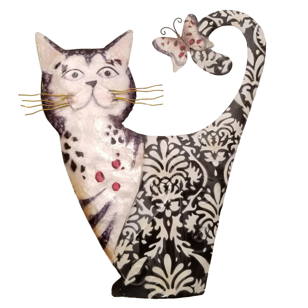 Cat Wall Metal Art Decor Collection | Artisans.