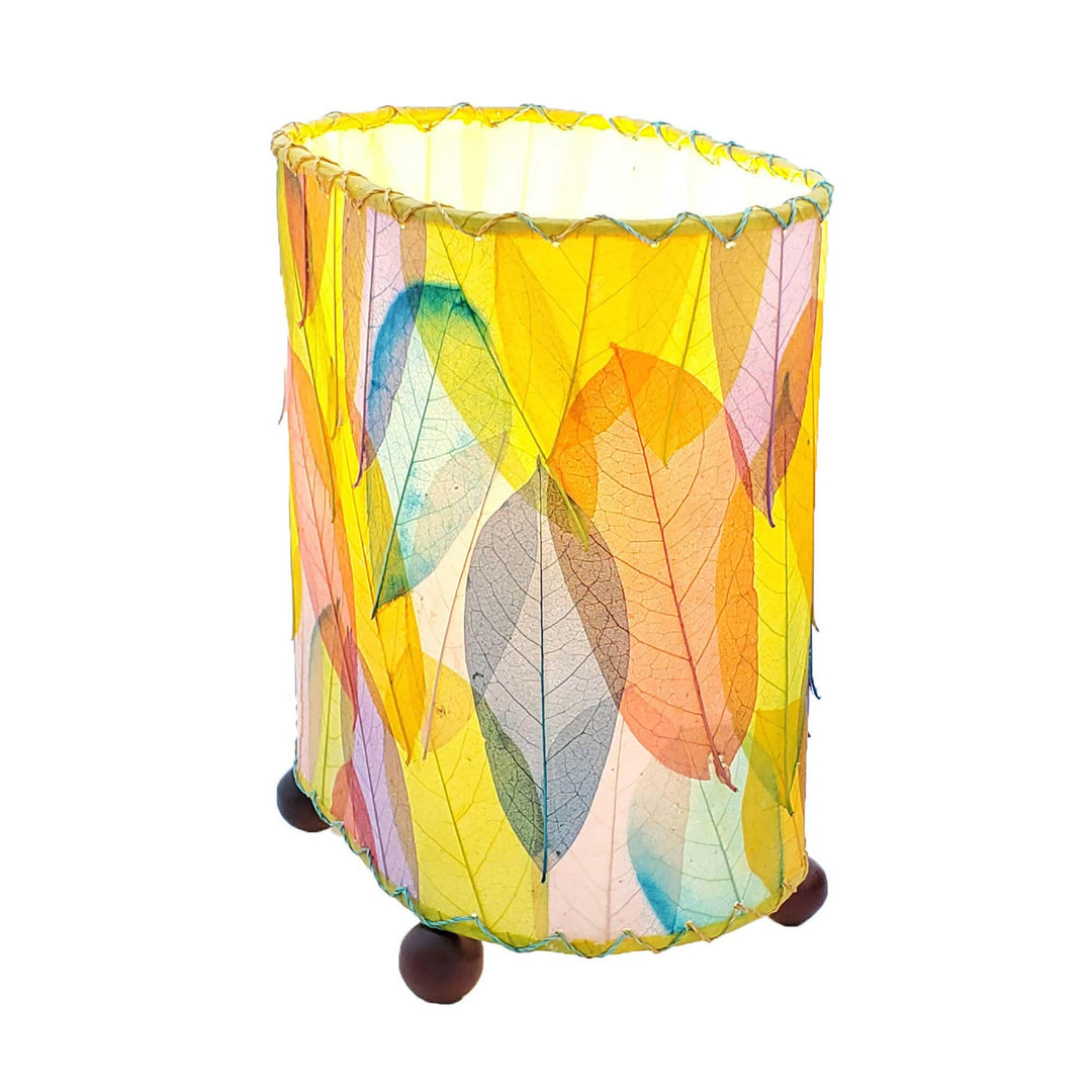 Mini Guyabano Table Lamp — Made with Cocoa Leaves | Artisans.