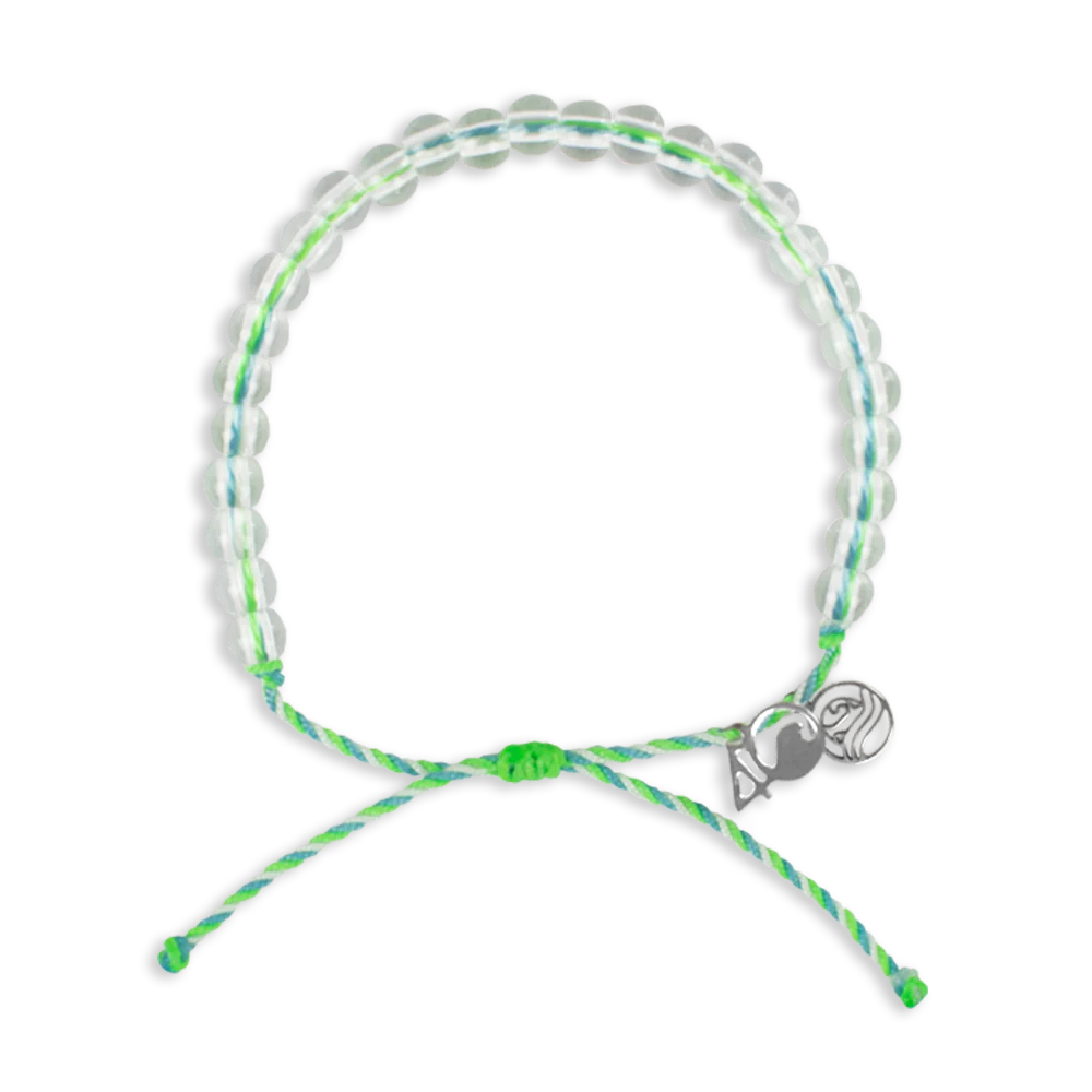 4ocean Limited Edition April 2023 - Earth Day Kelp Beaded Bracelet | Artisans.