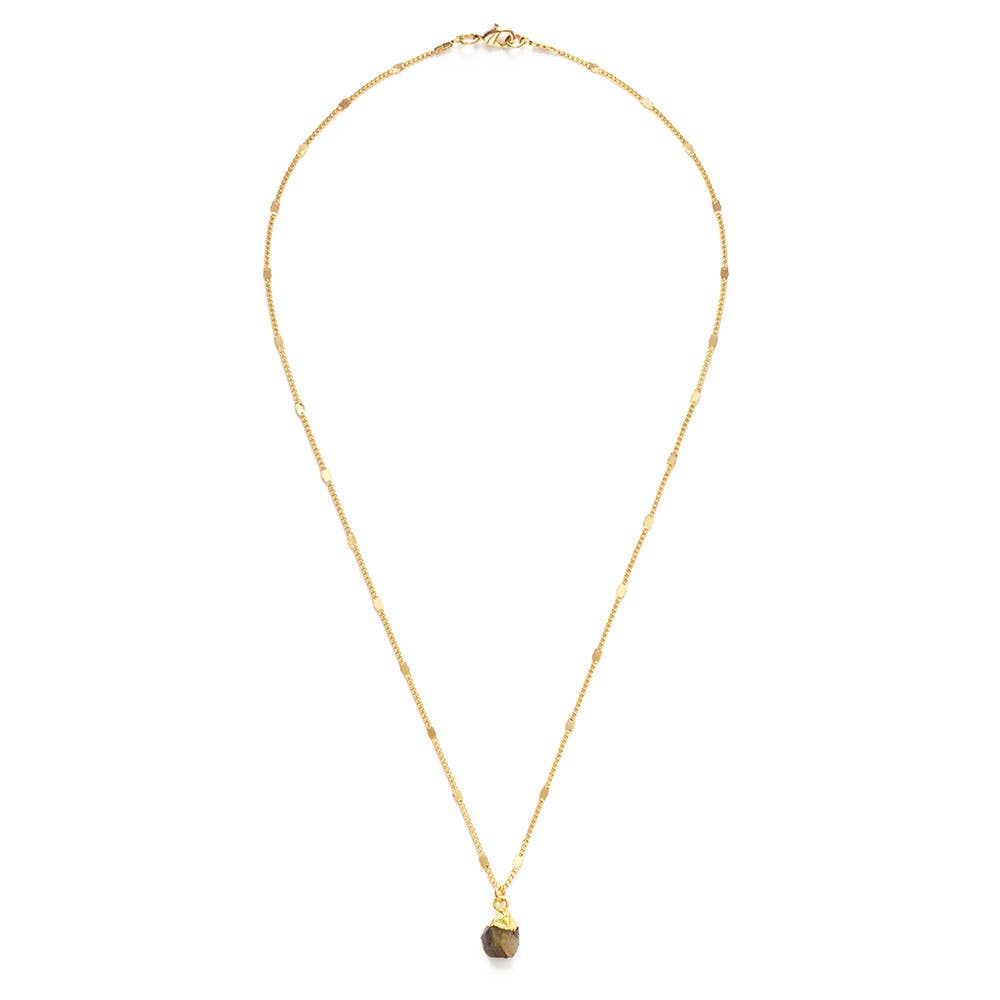 Raw Cut Gemstone Necklaces | Artisans.