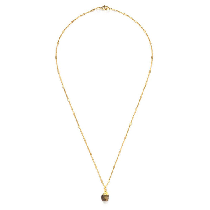 Raw Cut Gemstone Necklaces | Artisans.