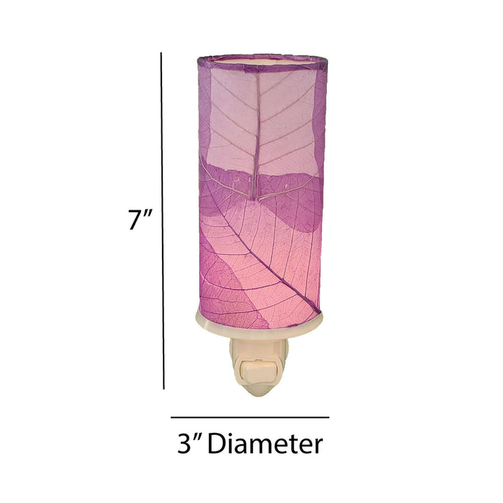 Cylinder Night Light Collection — Made of Cocoa Leaves | Artisans.