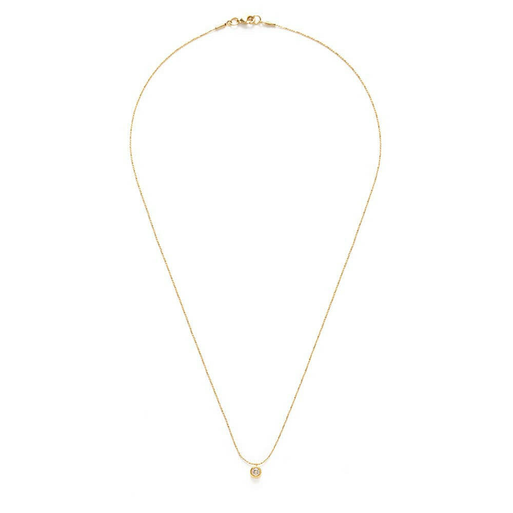 5mm Crystal Pendant Necklace | Artisans.