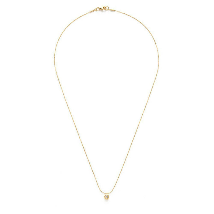 5mm Crystal Pendant Necklace | Artisans.