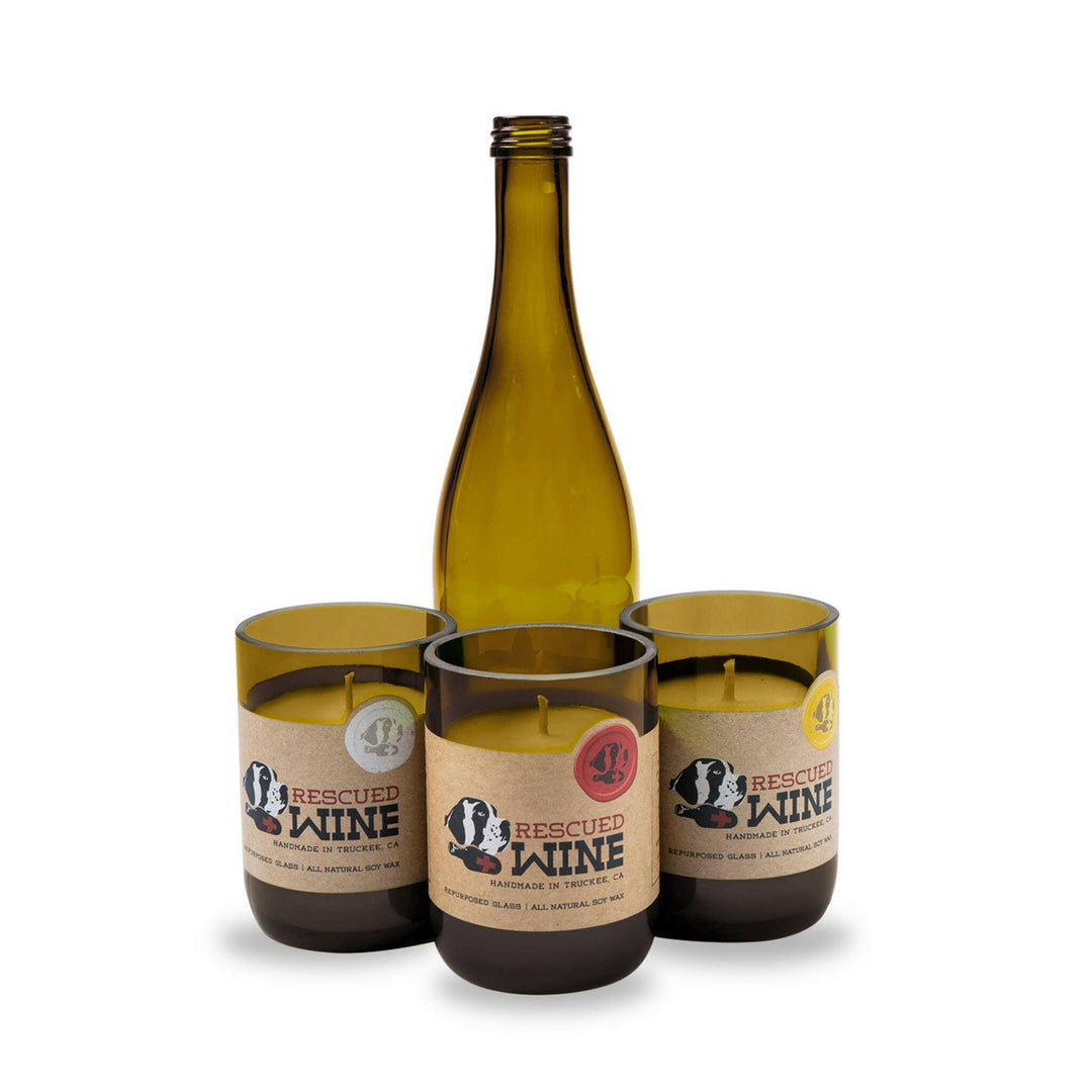 Rescued Wine Signature Soy Candle Collection | Artisans.