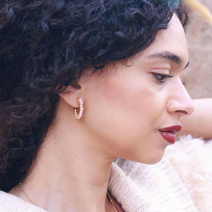 Wrapped Hoop Earrings - Assorted Styles | Artisans.