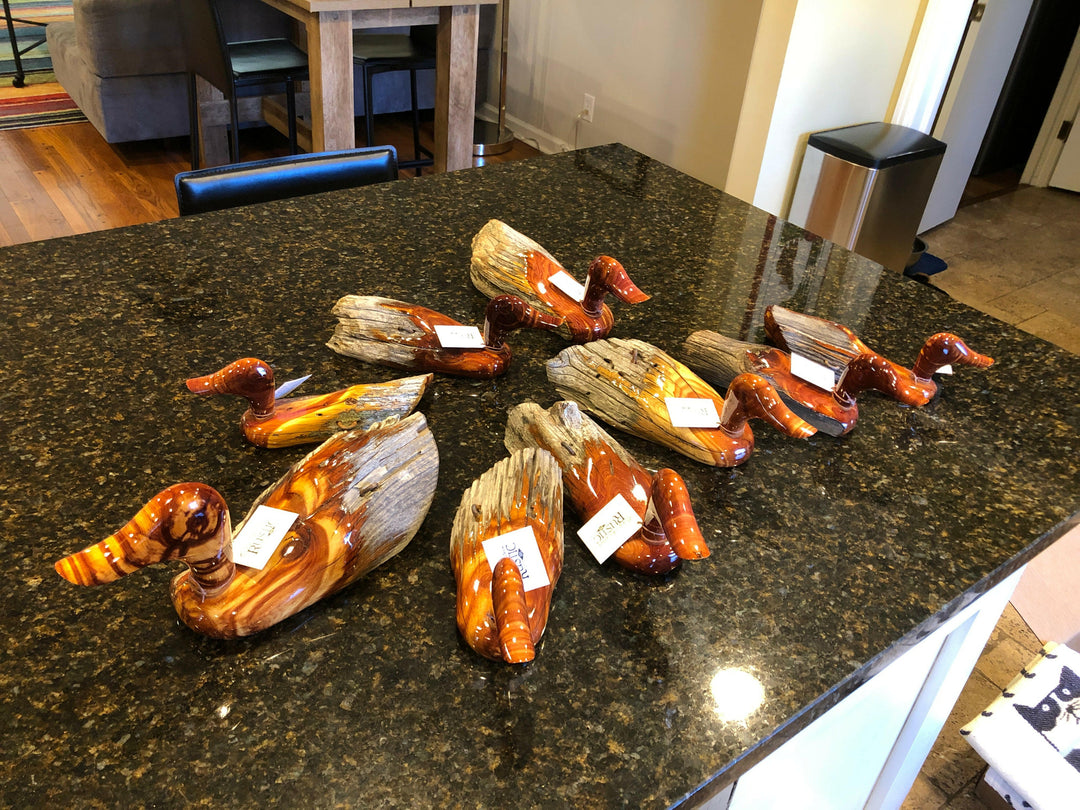 Hand-carved Wood Duck | Artisans.