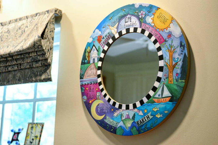 Circle Mirror 18" Collection | Artisans.