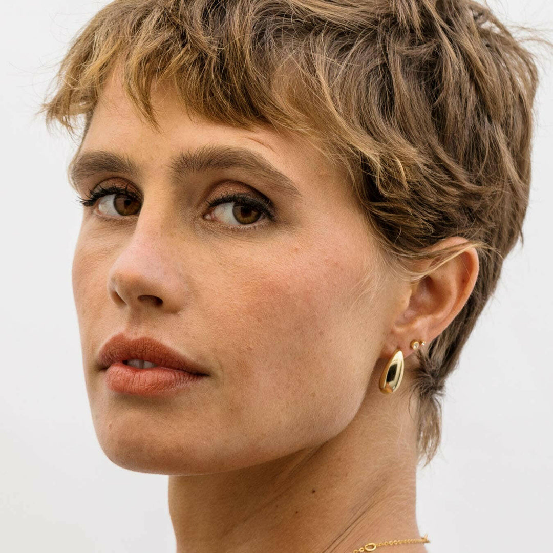 Raindrop Stud Earrings | Artisans.