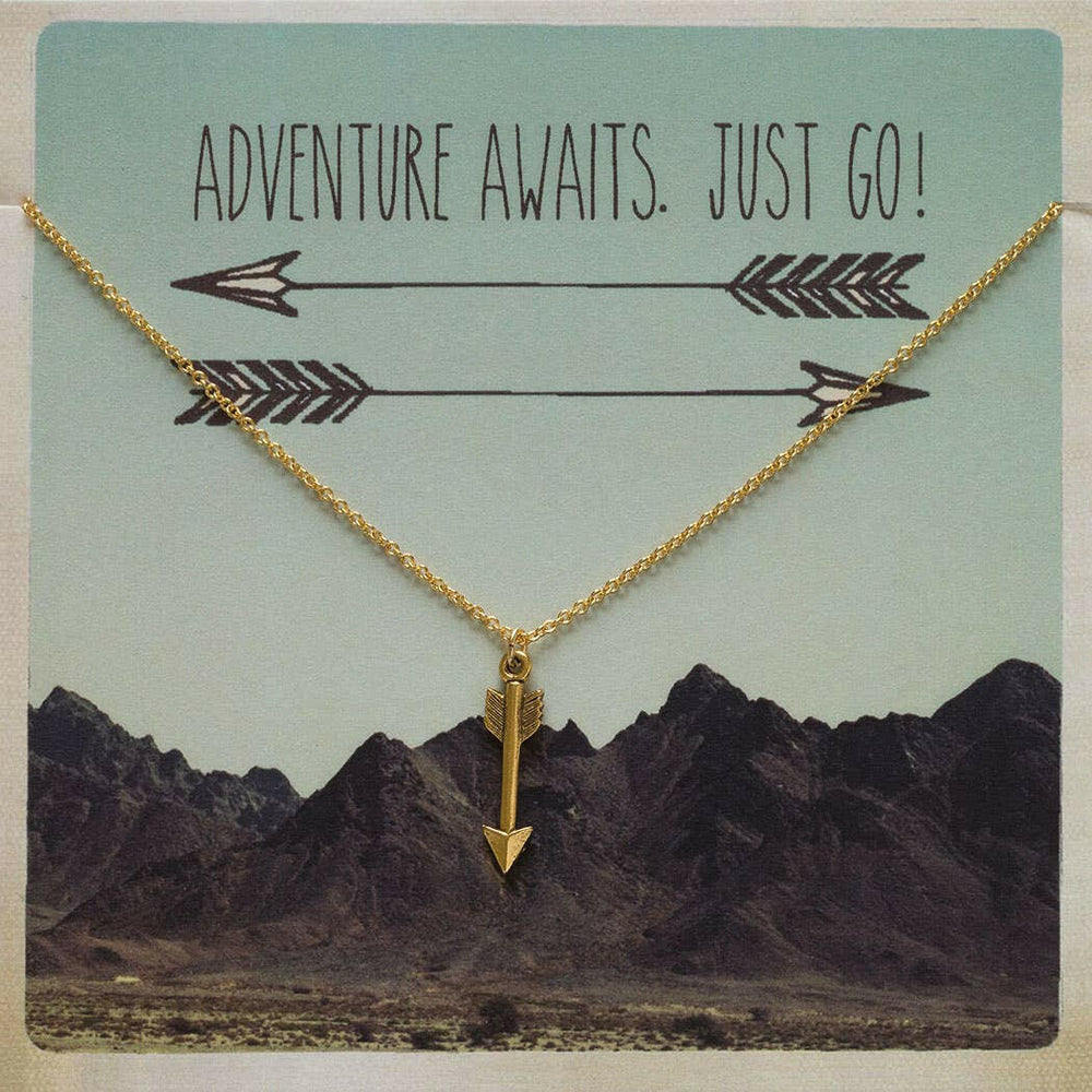 Arrow Charm Necklace | Artisans.
