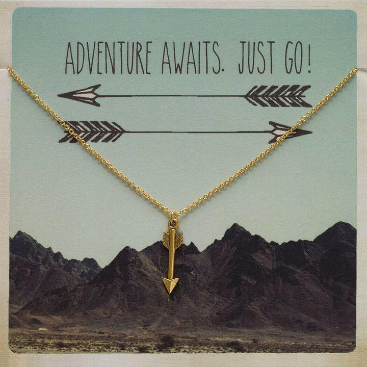 Arrow Charm Necklace | Artisans.