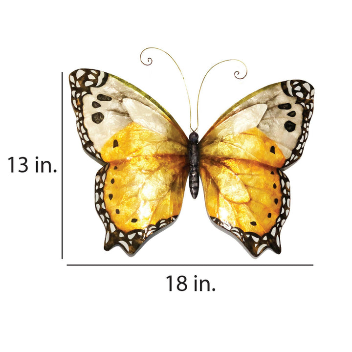 Butterfly Metal Wall Art Decorative Collection | Artisans.