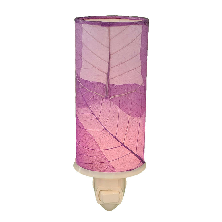 Cylinder Night Light Collection — Made of Cocoa Leaves | Artisans.