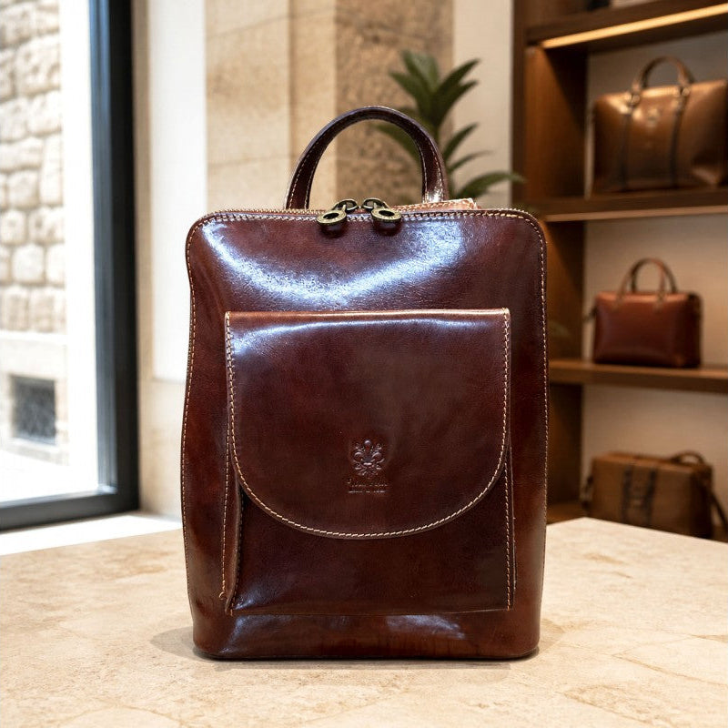 Artisans Italian leather backpack