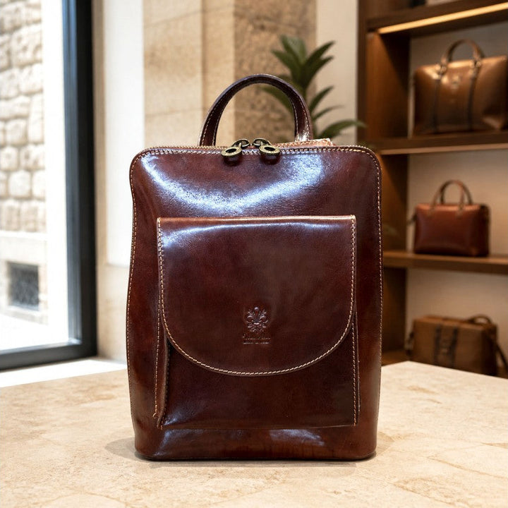 Artisans Italian leather backpack