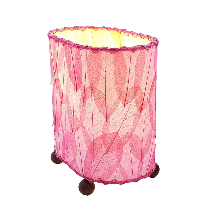 Mini Guyabano Table Lamp — Made with Cocoa Leaves | Artisans.