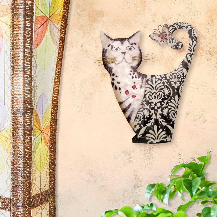 Cat Wall Metal Art Decor Collection | Artisans.